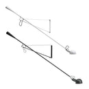 Nordic black adjustable long arm wall lamp bedroom light