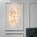 DecorBites™ Nordic Chrome Sconce Light with Crystal Teardrop Shade - 1 Light Wall Mount for Living Room