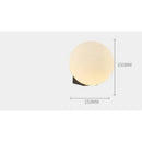 Nordic Circle Light Fixture for Bedroom & Hallway Lighting