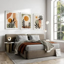 Nordic Leaf Canvas Wall Art