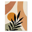 Nordic Leaf Canvas Wall Art