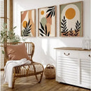 Nordic Leaf Canvas Wall Art
