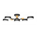 Nordic LED Ceiling Light for Living Room in Soft Macaron Style