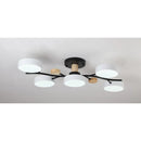 Nordic LED Ceiling Light for Living Room in Soft Macaron Style