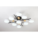 Nordic LED Ceiling Light for Living Room in Soft Macaron Style
