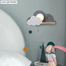 DecorBites™ Nordic Macaron LED Cloud Glass Wall Lamps for Children Room