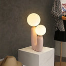 Nordic pink & green glass ball table lamp for bedroom decor