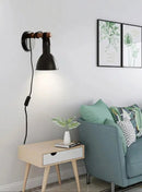 Nordic Plug-In Wall Sconce