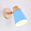 DecorBites™ Nordic Style Rotatable Wall Lamp for Baby Room with Coolie Shade and Metal Base
