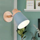 DecorBites™ Nordic Style Rotatable Wall Lamp for Baby Room with Coolie Shade and Metal Base