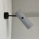 DecorBites™ Nordic Style Grey Rotatable Wall Mounted Spotlight with Single-Bulb for Cement Cylinder Wall Lighting