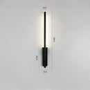 Nordic Style Wall Lamps for Living Room with Elegant Golden Lines