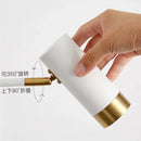 Nordic white & gold adjustable led swing arm wall light bedroom sconce