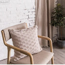 Nordic woven decorbites knit pillow cover living room button closure