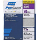 Norton 68174 9" x 11" 80 ProSand Sheet 20Pk