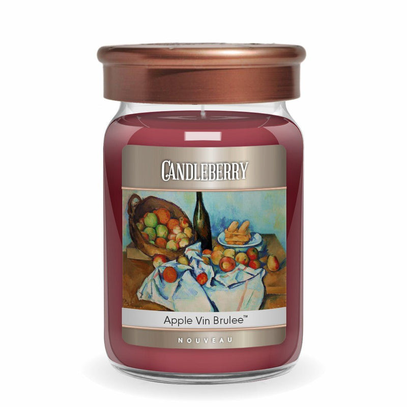 NOUVEAU - Apple Vin Brulee™, Large Jar Candle (Collective)