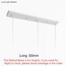 DecorBites™ Novelty LED Pendant Lamp dimmable Lights Kitchen Island Dining Room Shop Bar Counter Decoration Cylinder Pipe Pendant Lights