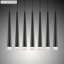 DecorBites™ Novelty LED Pendant Lamp dimmable Lights Kitchen Island Dining Room Shop Bar Counter Decoration Cylinder Pipe Pendant Lights