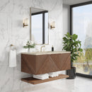 James Martin Marcello 48" Floating Single Bathroom Vanity, Chestnut
