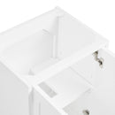 James Martin Chianti 20" Floating Single Vanity Cabinet, Glossy White