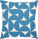 Syrianochori Dark Blue Pillow Cover