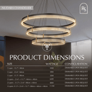 Nudara Chandelier - Open Box