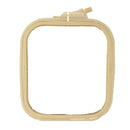 Plastic Square Hoop Nurge 170-14 Caramel