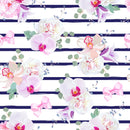 Nursery Pink Orchid Wallpaper