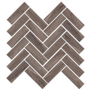 Mood Wood Glazed Herringbone Mosaic Tile 12"x15"
