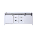 Nuvia 80-Inch Fully Assembled Double Bath Vanity With Soft Close Cabinets [No Countertop] (SAK53904)