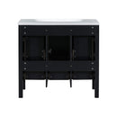 Nuvia Premium 72-Inch Bathroom Vanity Set With Resin Sink And Soft-Close Drawers [Faucet Not Included] (SAK62749)