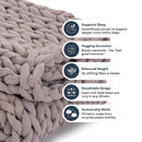 Knit Weighted Blanket by Nuzzie