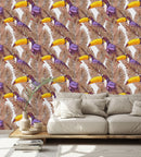 Toucan Pattern Wallpaper