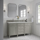James Martin Brittany 60" Double Bathroom Vanity, Urban Gray