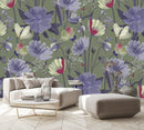 Light Purple Flowers Wallpaper