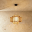 Oasis Rattan Pendant Light Collection