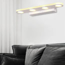 DecorBites™ Oblong Bathroom LED Vanity Light Acrylic 4/6 Lights Simplicity Wall Mounted Mirror Lighting in Warm/White