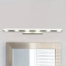 DecorBites™ Oblong Bathroom LED Vanity Light Acrylic 4/6 Lights Simplicity Wall Mounted Mirror Lighting in Warm/White