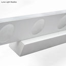 DecorBites™ Oblong Bathroom LED Vanity Light Acrylic 4/6 Lights Simplicity Wall Mounted Mirror Lighting in Warm/White
