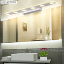 DecorBites™ Oblong Bathroom LED Vanity Light Acrylic 4/6 Lights Simplicity Wall Mounted Mirror Lighting in Warm/White