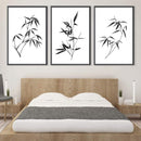 Obsidian Leaf Canvas