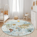 Our World Play Rug - Oh, the places you'll go / Adventures await / Little dreamer