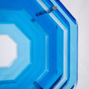 Octagonal Sculpture | Blue