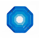 Octagonal Sculpture | Blue