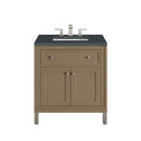 James Martin Chicago 30" Single Bathroom Vanity, Walnut Whisper