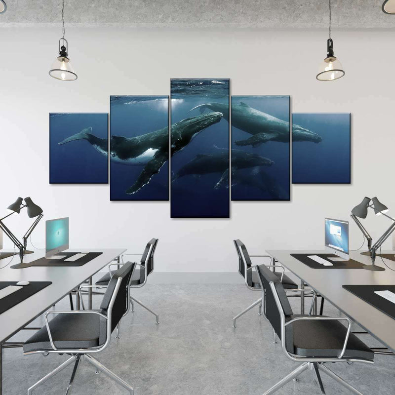 Humpback Whales Wall Art