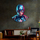 UV Printed Captain America Neon Sign,Neon Wall Art,Neon Light Sign