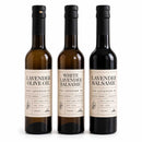 Lavendar Balsamic Vinegar & Olive Oil Bundle | Olive Oil, Balsamic & White Balsamic Vinegar | Our Lavender Co