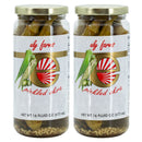 Pickled Okra | Pack of 2 | 12 oz | Ely Farms
