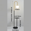 Okul Floor Lamp With Smart Side Table